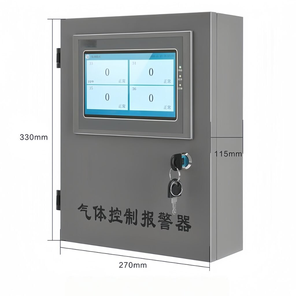 Gas-Detection-Control-Panel-Dimensional-