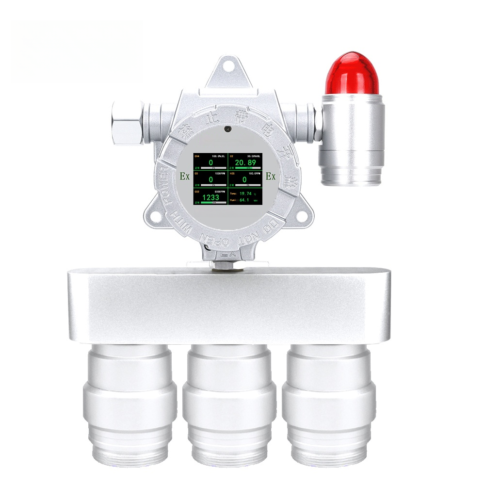 Multi Gas Detector for 3 Gases