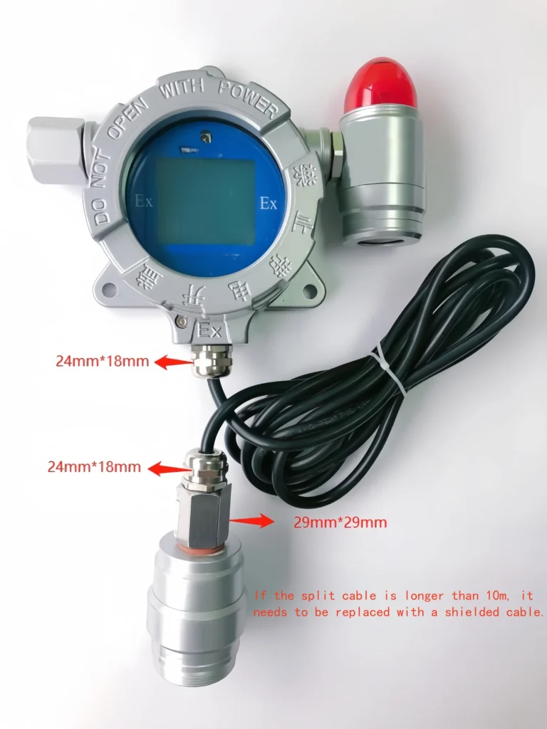 Split-gas-detector-cable-can-be-customized