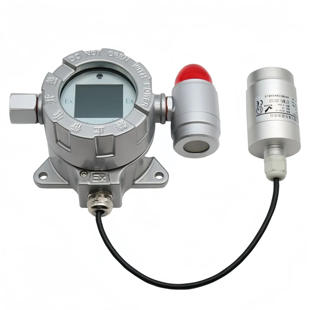 Split-type-gas-detector