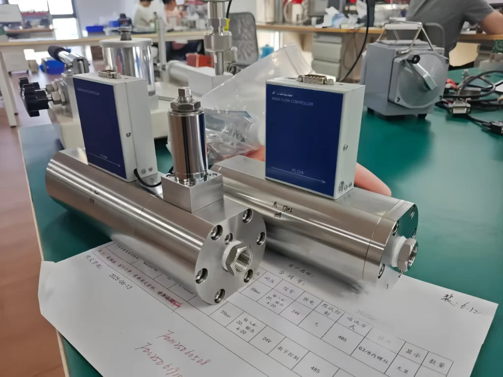 High Accuracy Gas Mass Flow Controller