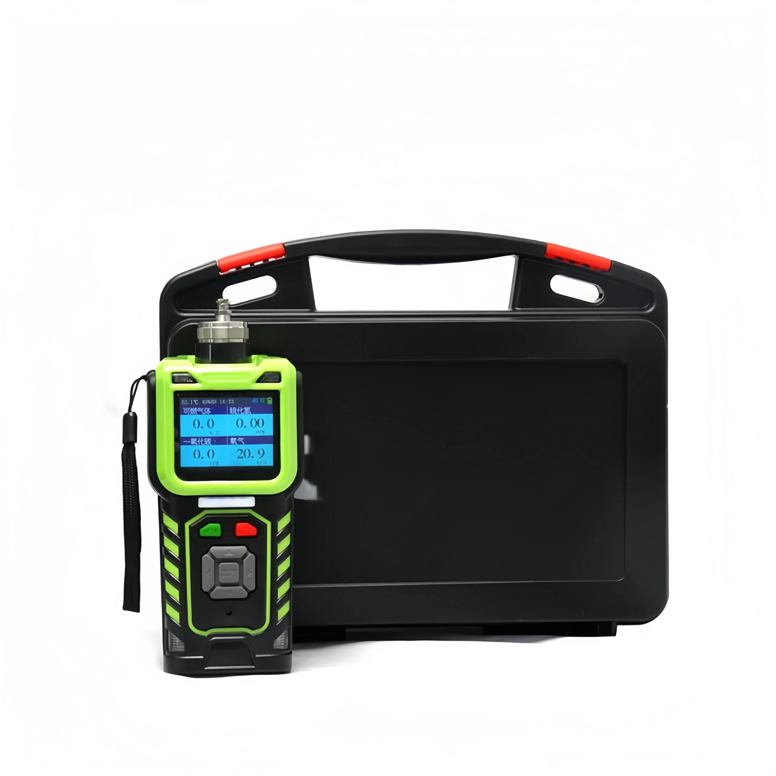Portable Toxic Gas Detector with Box