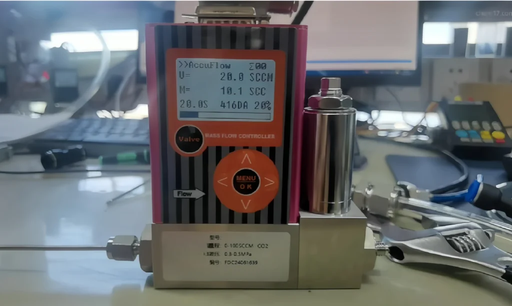 Quantitative Control of Gas Flow