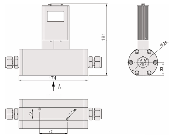 SI-20FC High-Accuracy DP Mass Flow Meter High Range
