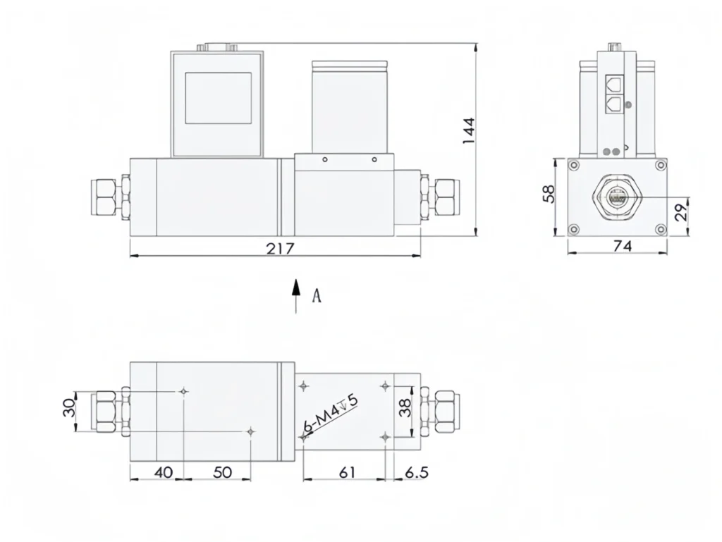 SI-20FDR-BC Dimension
