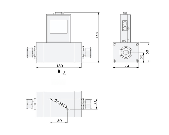 SI-20FDR-BM Dimension