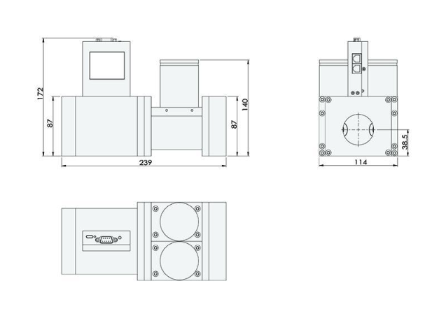SI-20FDR-HC Dimension