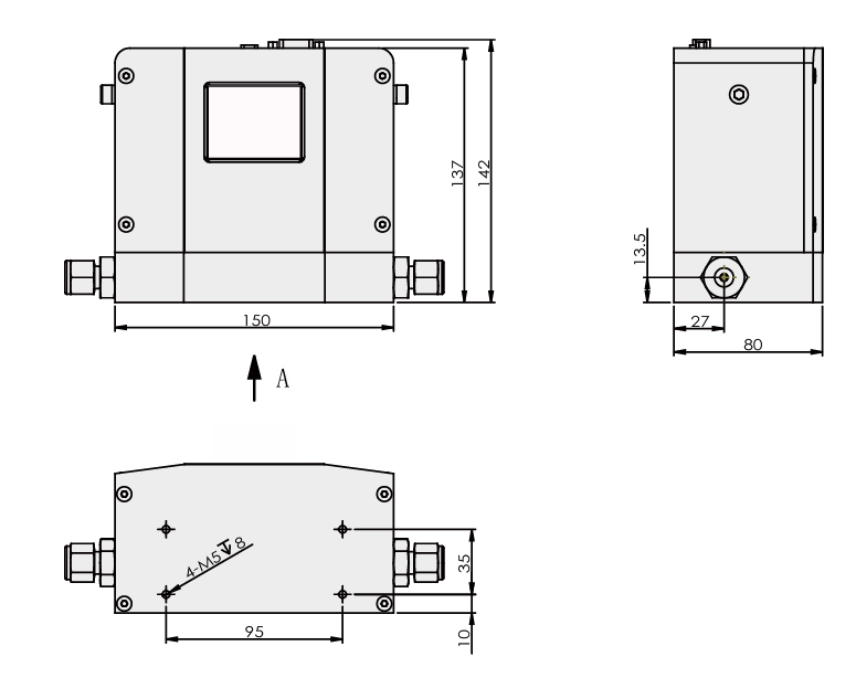 SI-20FE-BM Coriolis Mass Flow Meter