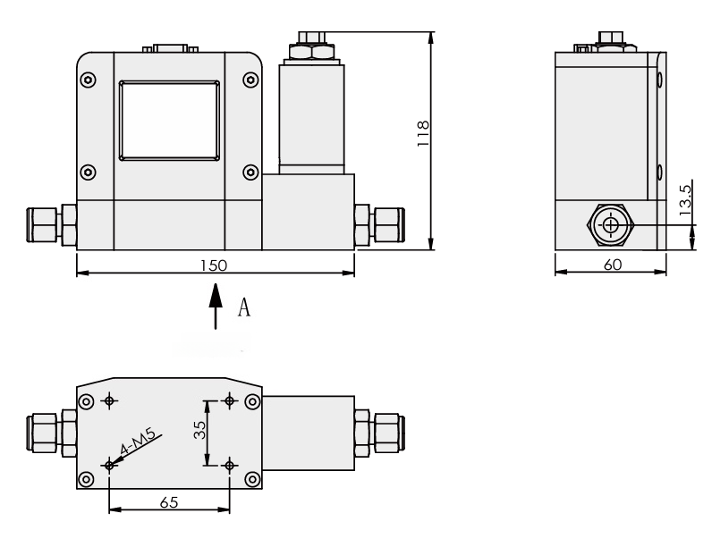 SI-20FE-MC Coriolis Mass Flow Controller