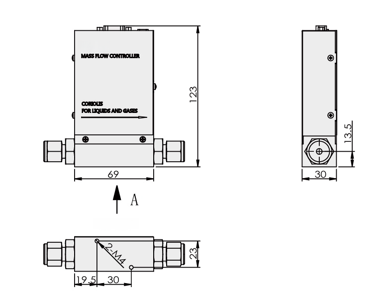 SI-20FE-SM Coriolis Mass Flow Meter