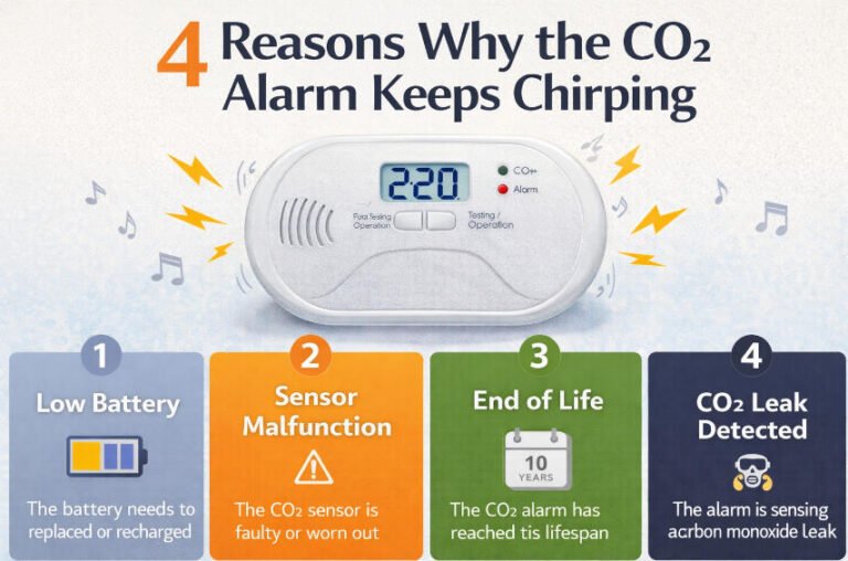 4 Reasons Why the CO2 Alarm Keeps Chirping