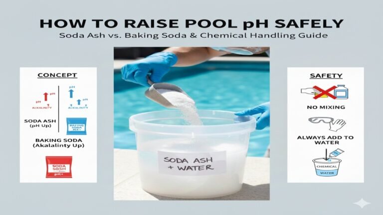 how to raise ph in pool