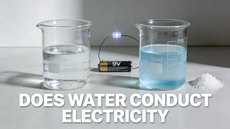 does water conduct electricity