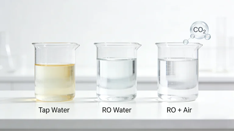 what is the ph of reverse osmosis water