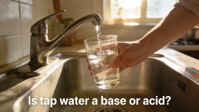 is tap water a base or acid