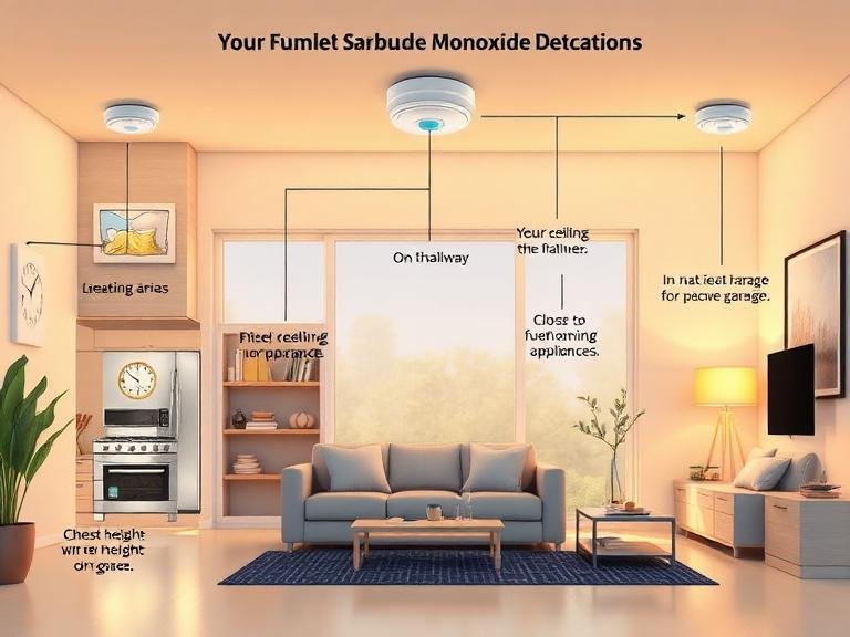 5 Strategic Places to Put a Plug in Carbon Monoxide Detector