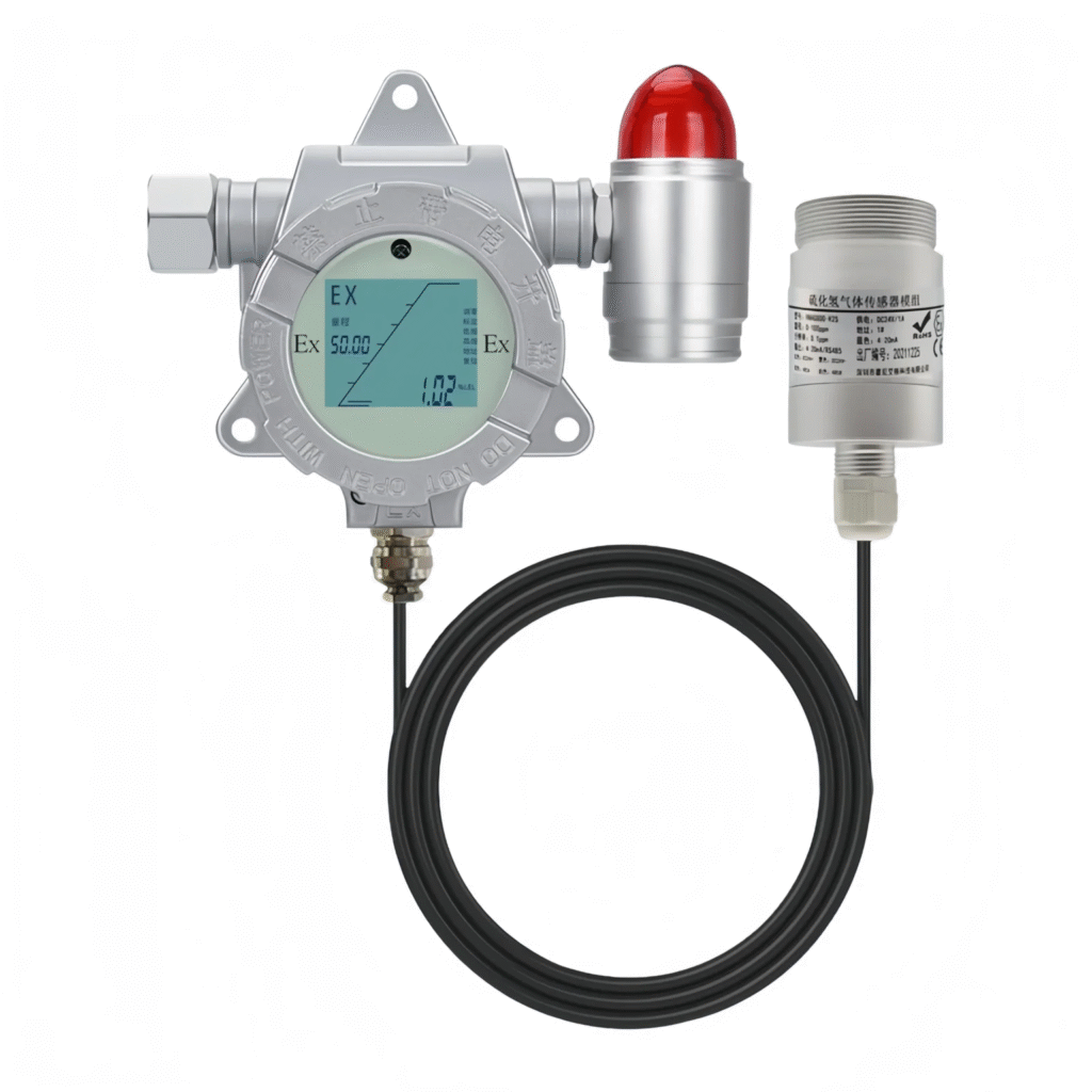 1. Fixed Gas Detector with Remote Sensor